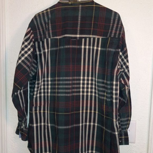 Roper Heavy Long Sleeve Button Down Men's Shirt - Picture 6 of 8